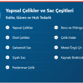Yapısal Çelikler ve Sac Çeşitleri 3
